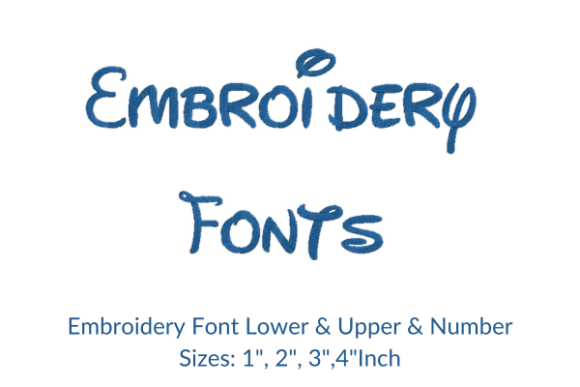 Download Embroidery Fonts Design - Embroidery Collection