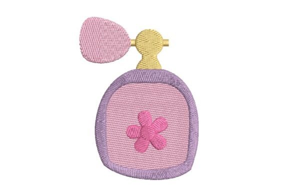 Download Vintage Perfume Bottle Embroidery Design - Embroidery Collection