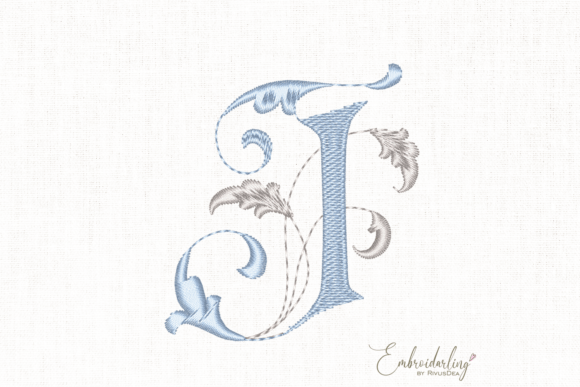 Download Baby Shower J, Monogram Embroidery Letter - Embroidery Collection