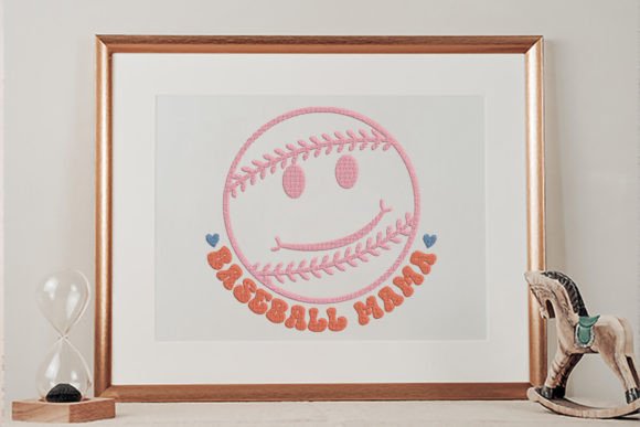 Download Baseball Mama Embroidery - Embroidery Collection