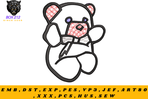 Download Cute Teddy Bear Embroidery Design - Embroidery Collection