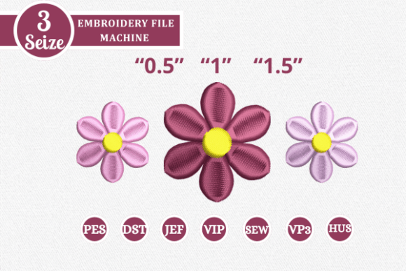 Download Mini Flower Embroidery Designe - Embroidery Collection