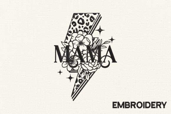 Download Floral Mama Embroidery Design - Embroidery Collection