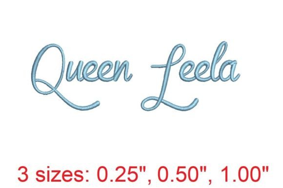 Download Queen Leela Embroidery Font - Embroidery Collection