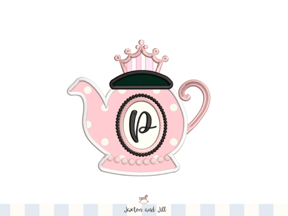 Download Tea Pot Machine Embroidery Design - Embroidery Collection