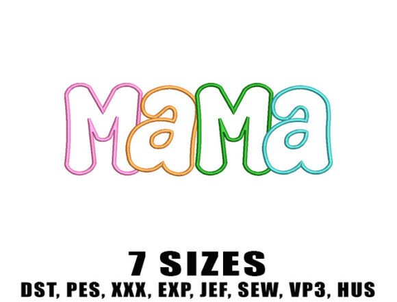 Download Mom Life Embroidery Designs - Embroidery Collection