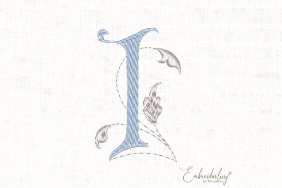 Download Wedding Monogram I, Embroidery Letter - Embroidery Collection