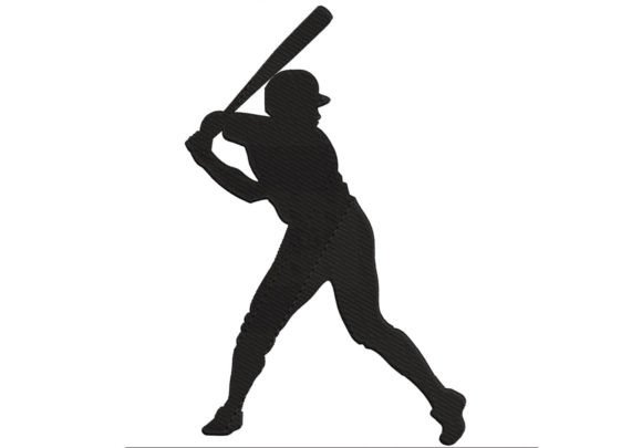 Download Embroidery Digitizing for Baseball Man - Embroidery Collection