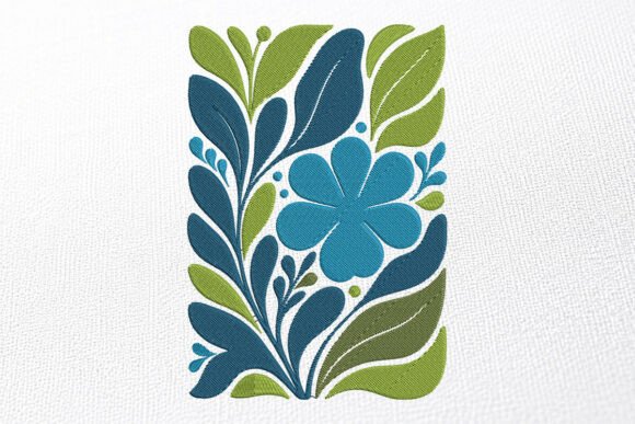 Download Boho Flower Embroidery Design - Embroidery Collection