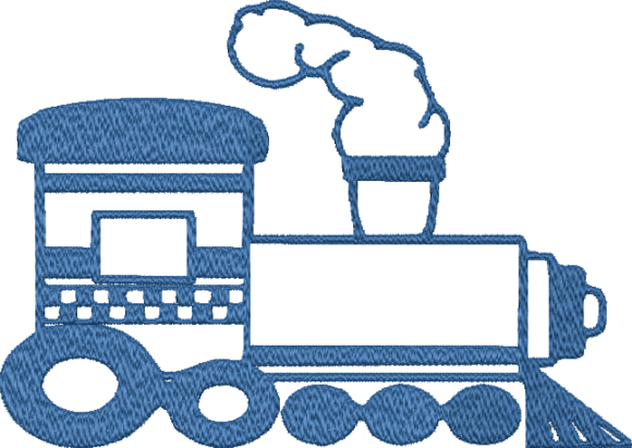 Download Train Machine Embroidery - Embroidery Collection