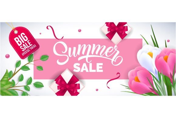 Download Summer Sale Lettering in Pink Frame with - Pink frame Collection