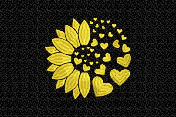 Download Sunflower Embroidery - Embroidery Collection