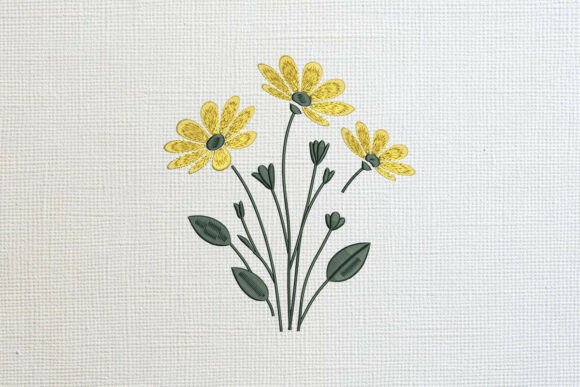Download Flower Embroidery - Embroidery Collection